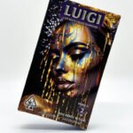 Luigi Live Resin Diamonds 2 Gram Disposable Vape with a premium Cannabis flower Pre-Roll