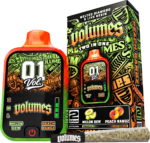 Volumes Melon Dew and Peach Rangz 2G Dual Disposable